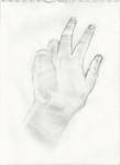 11-16-14 Hand Study by MilesSeawind