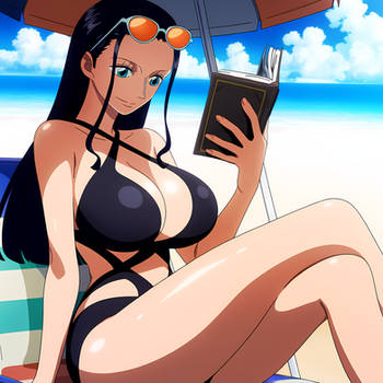 Criss-Cross Bikini: Nico Robin