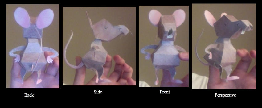 Paper Mash Rats Papercraft Rat by zevahcproductions on DeviantArt