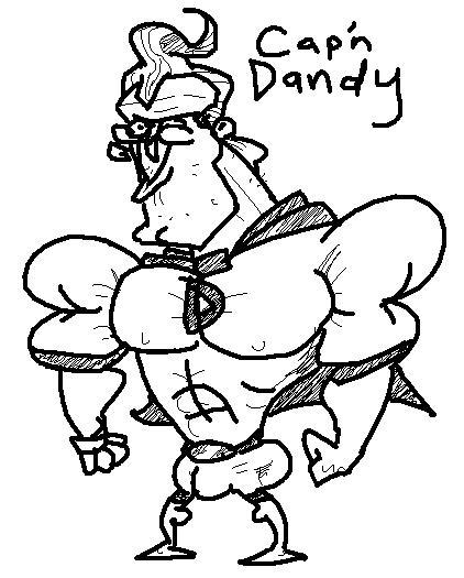 Captain Dandy - Oekaki by zevahcproductions on DeviantArt