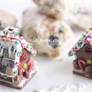 Christmas Cookies Gingerbread House Pendant