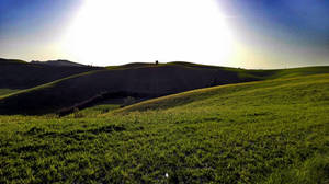 Hills and Sun