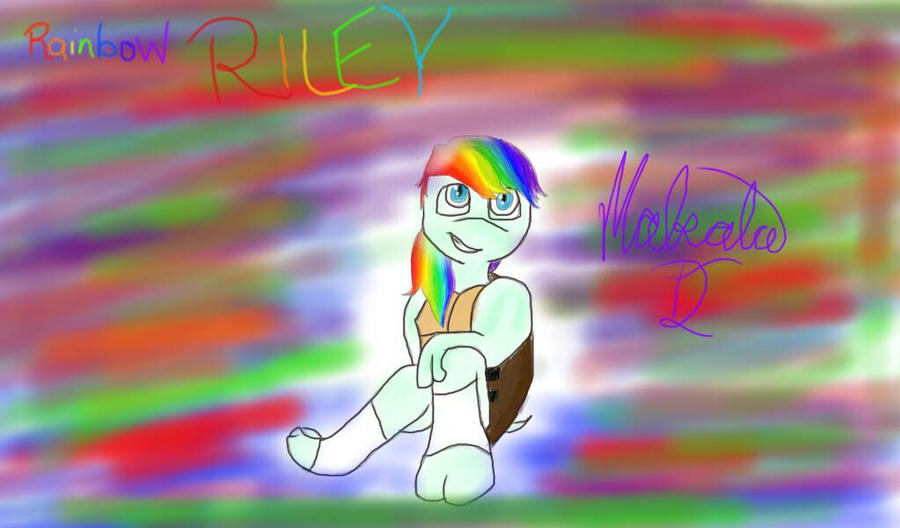 Rainbow Riley by DonatelloAndMakala on DeviantArt