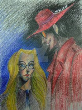 Hellsing. Alucard and Integra