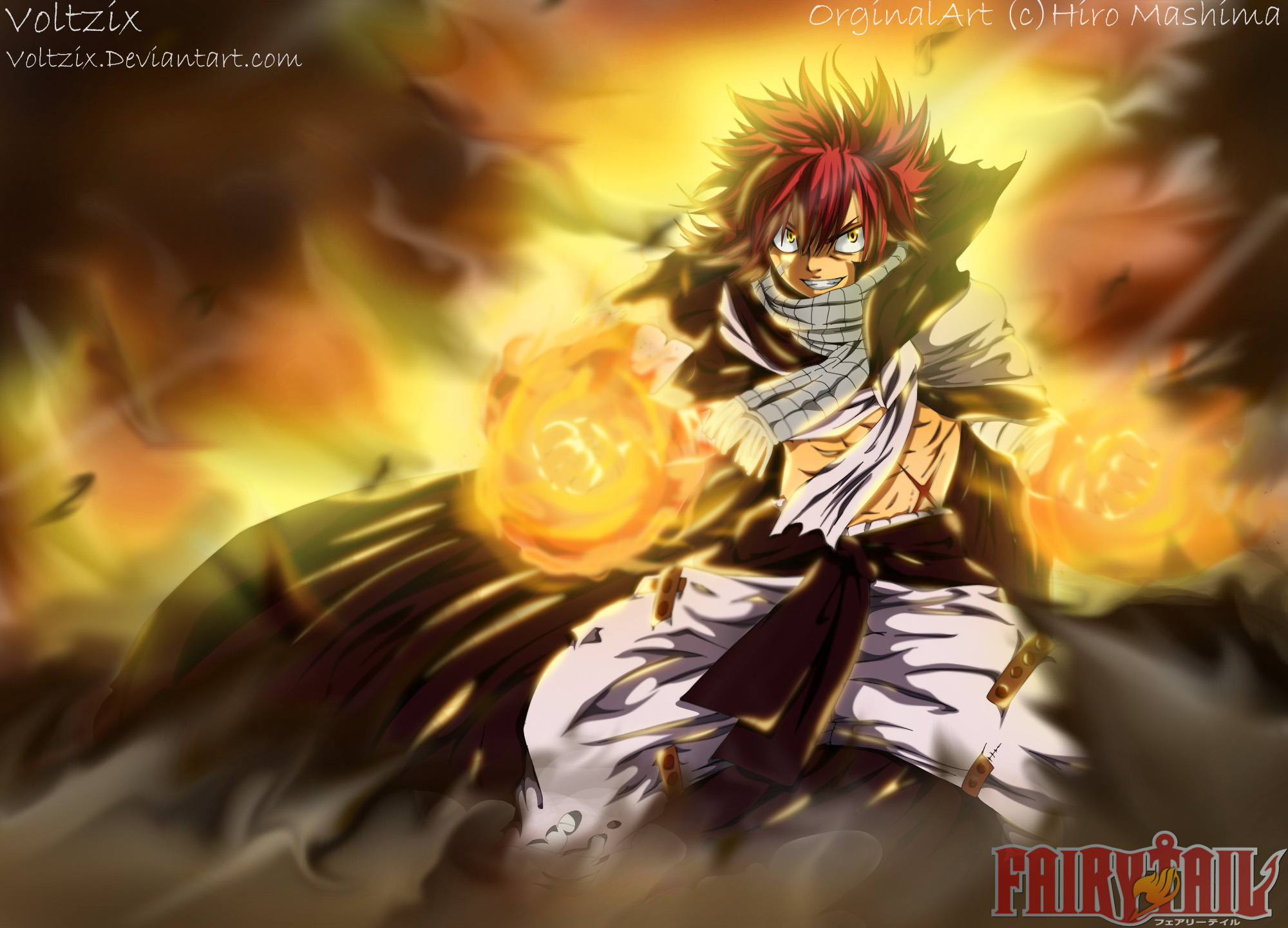 Fairy Tail 418 - Natsu The Challanger by Voltzix on DeviantArt