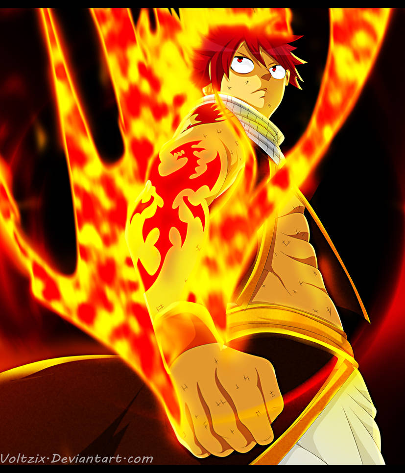 Fairy Tail 464 Natsu New Form by Voltzix on DeviantArt