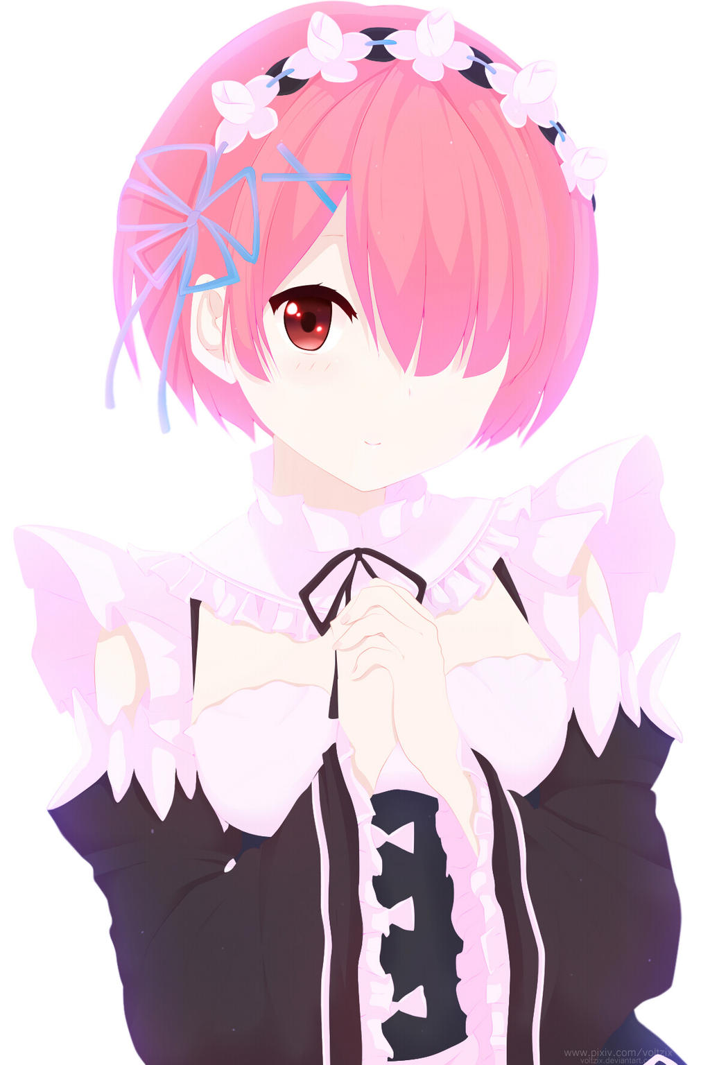 Re Zero - Ram by Voltzix on DeviantArt