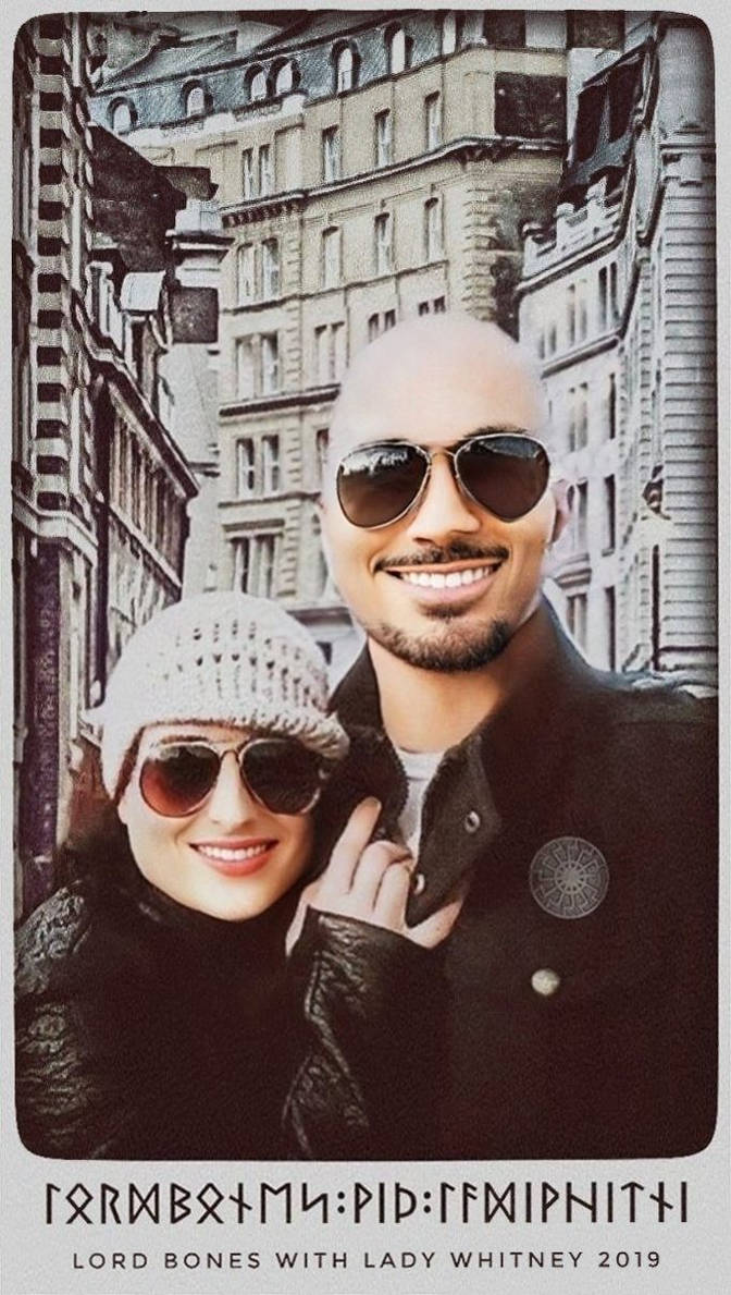 LORD BONES w LADY WHITNEY - 2019 by OrigLordBones on DeviantArt