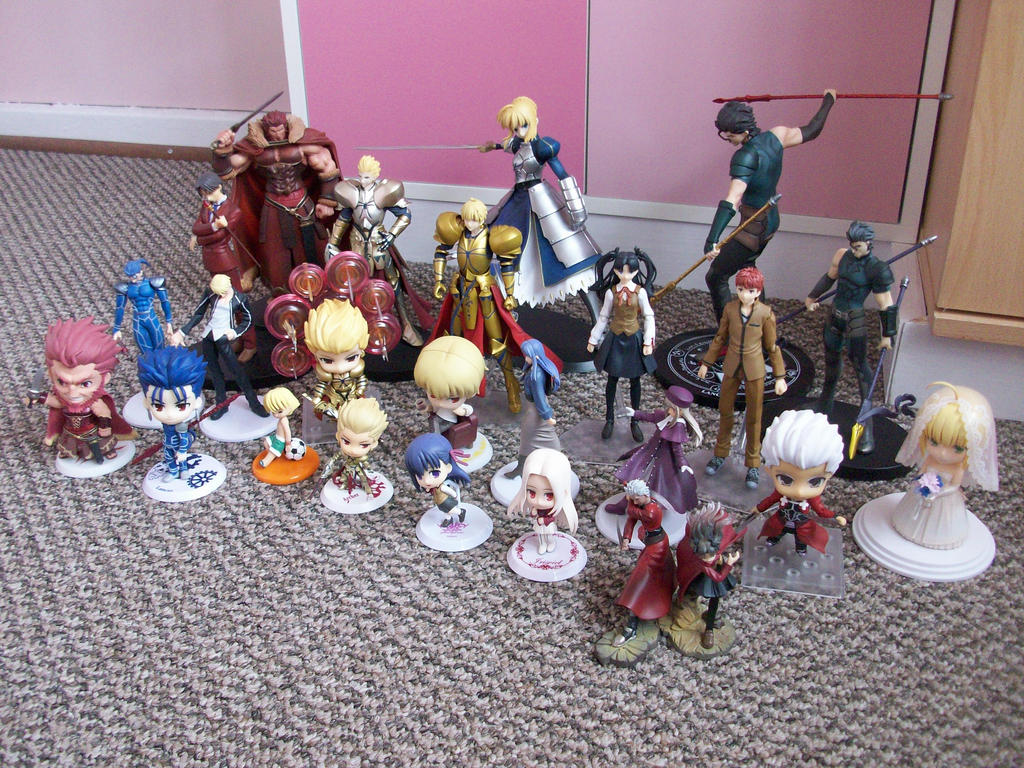 Fate Collection Fate Figure Collection by FateStayFree on DeviantArt