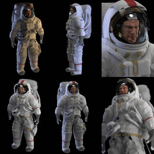 Apollo Space Suit Model WIP