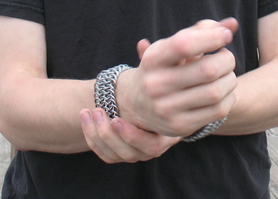 chainmail cuffs