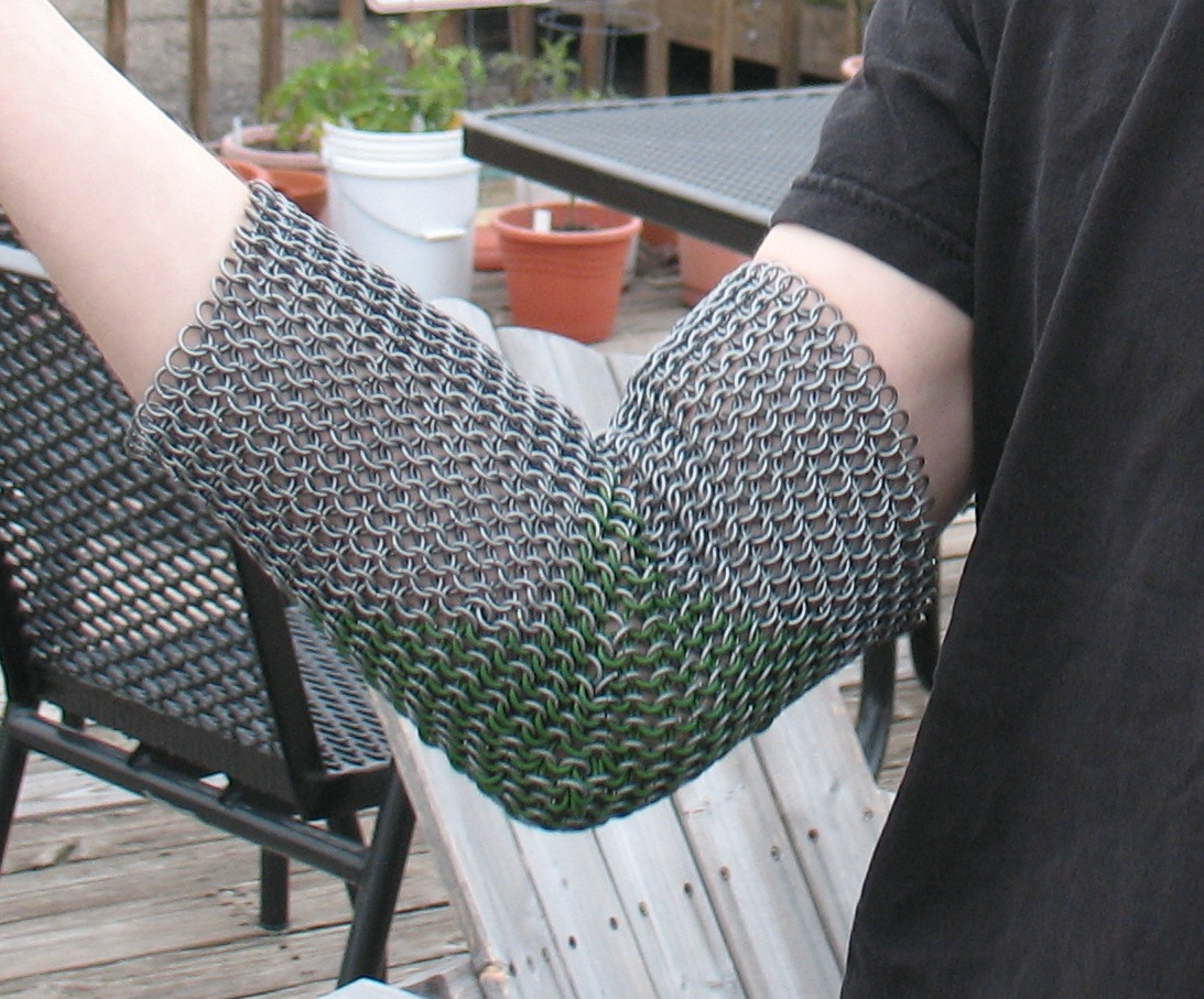 Chainmail Elbow Joint 2 by DracoLoricatus on DeviantArt
