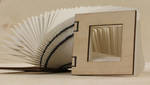 Laser-cut Coptic-bound Book by DracoLoricatus