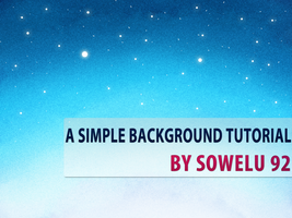 simple background tutorial