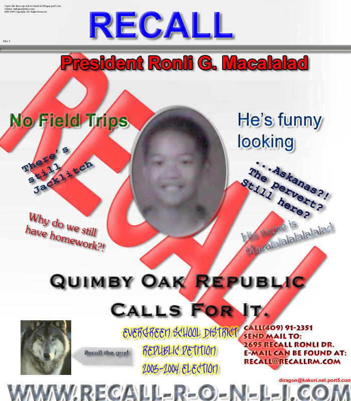 Recall Ronli by 3rdPlace on DeviantArt