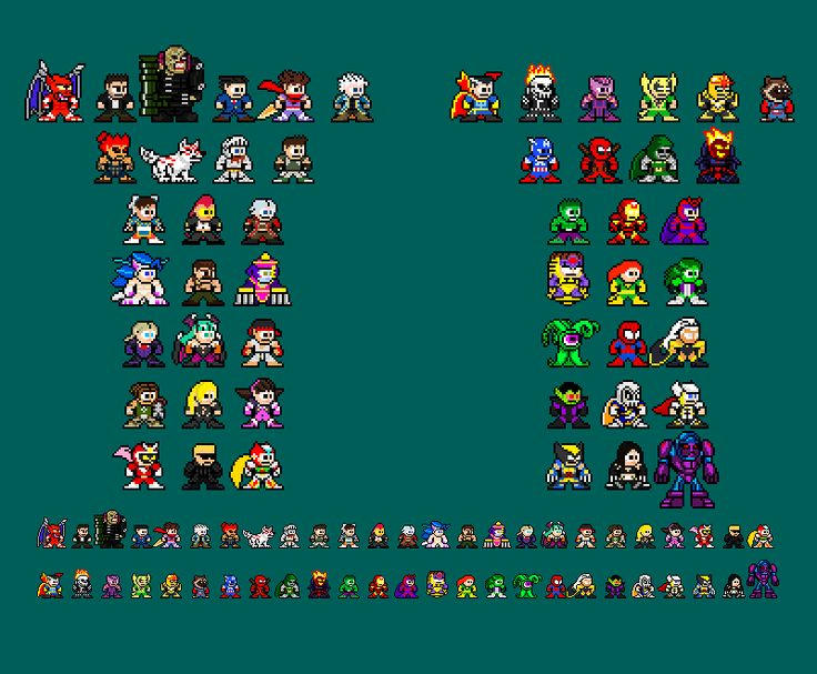 Marvel Rivals 8 Bit 8-bit Ultimate Marvel vs Capcom by dcdanytorres on DeviantArt