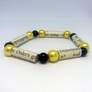 Hufflepuff Paper Bead Harry Potter Bracelet