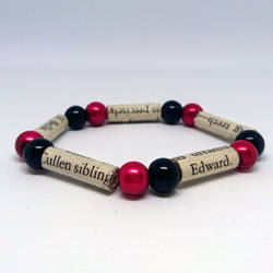 Twilight Paper Bead Bracelet