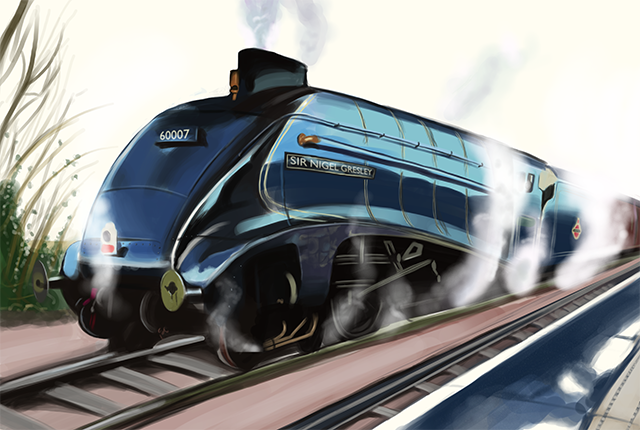 Sir Nigel Gresley - Steam Locomotive