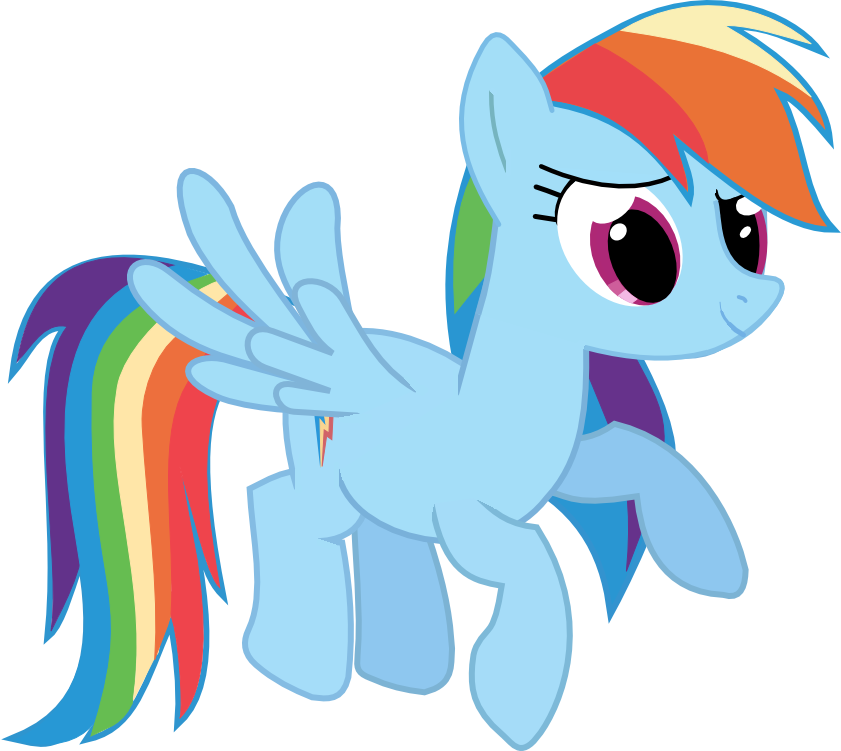 Rainbow Dash Vector