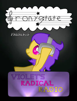 Bronystate poster Violet's Radical Radio