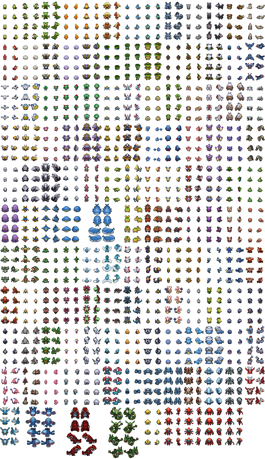 pokemon sprites gen 3