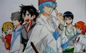 Gintama x Sket Dance crossover ^^