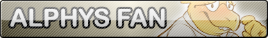 Undertale Alphys fan button by SilverFlame666