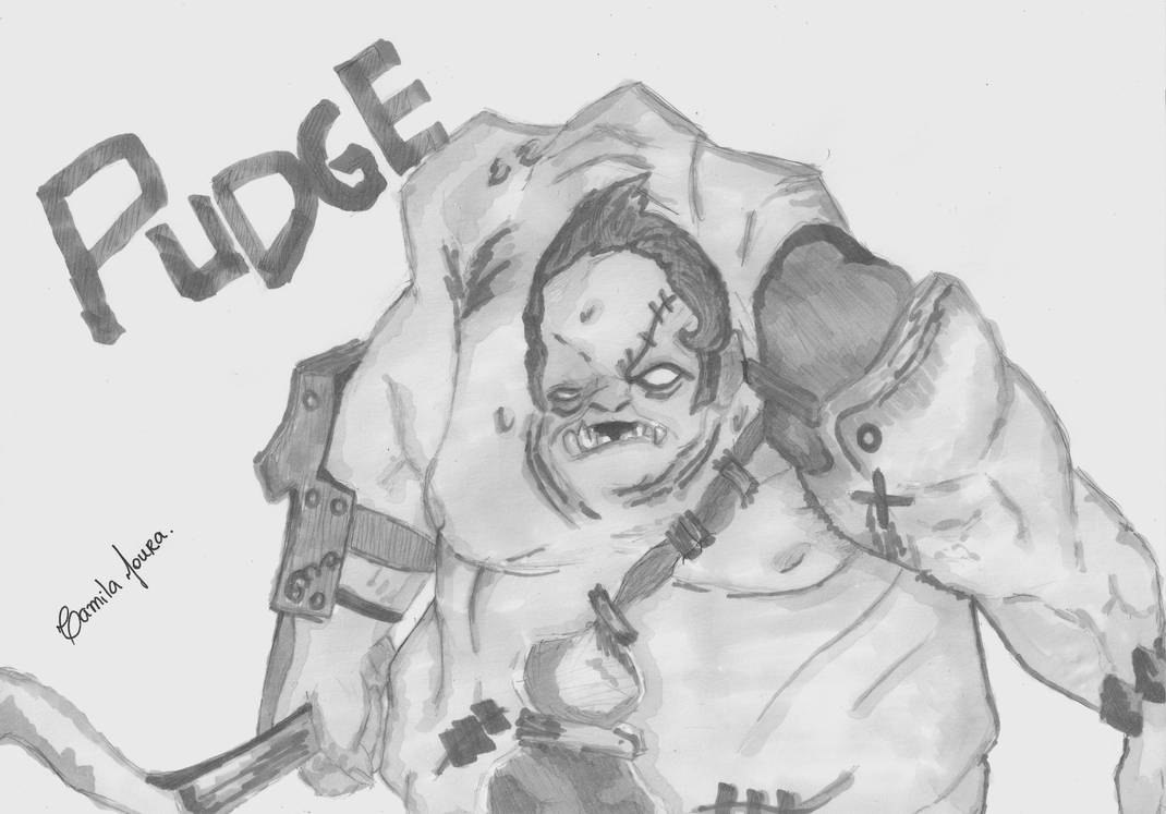 Pudge Draw Pudge - Dota 2 by Lylue on DeviantArt