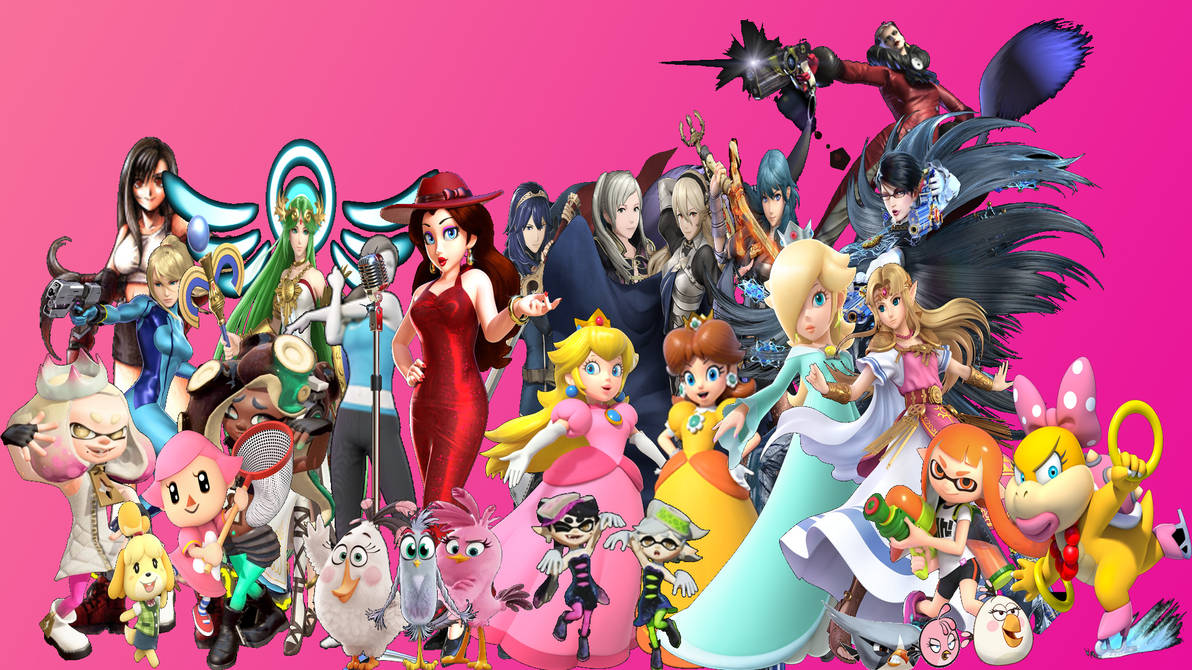 Female Video Game Characters 1 by XxDAguy2001xX on DeviantArt