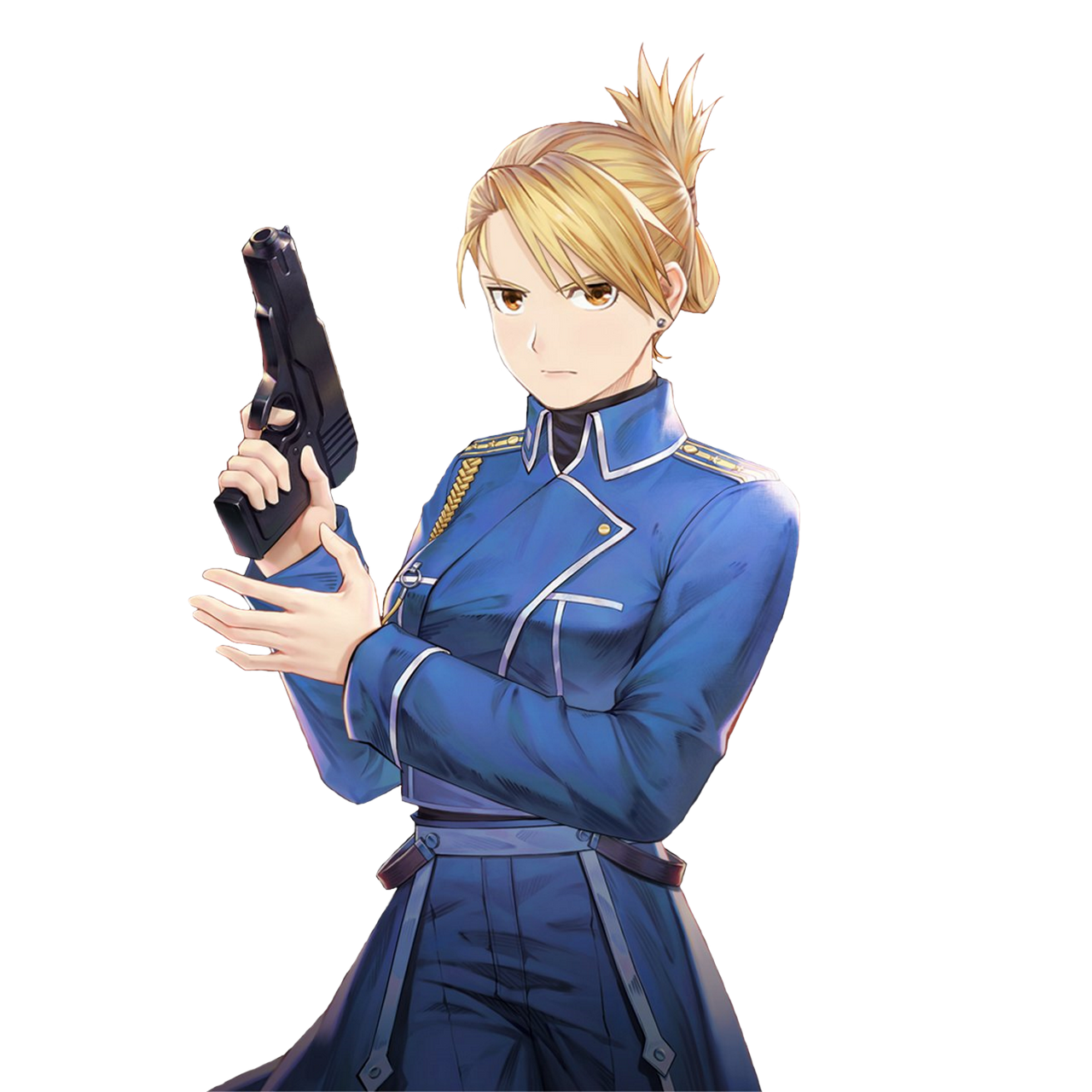 Riza Hawkeye (FMA Mobile) Render by Randor2000 on DeviantArt