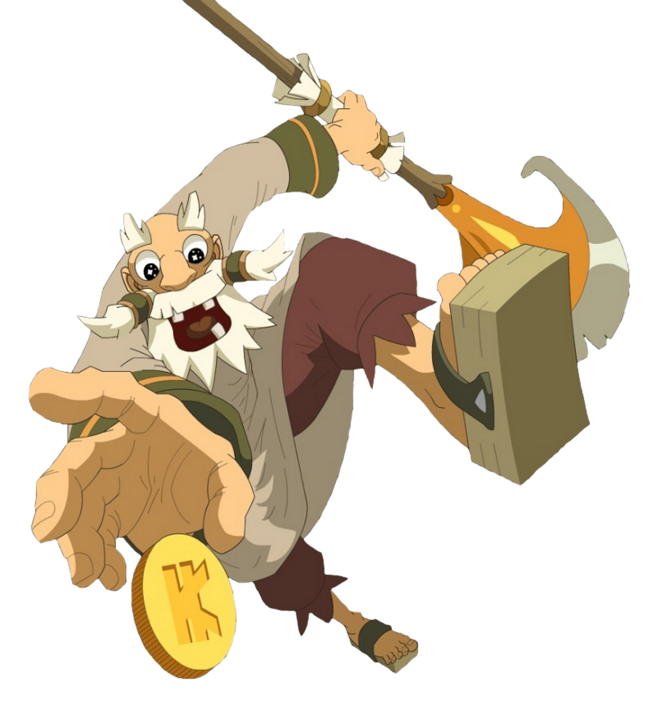 Ruel Stroud (Wakfu) Render by Randor2000 on DeviantArt
