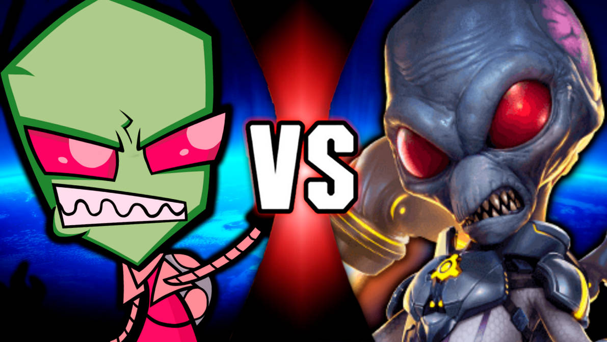 Invader Zim vs Crypto by Randor2000 on DeviantArt