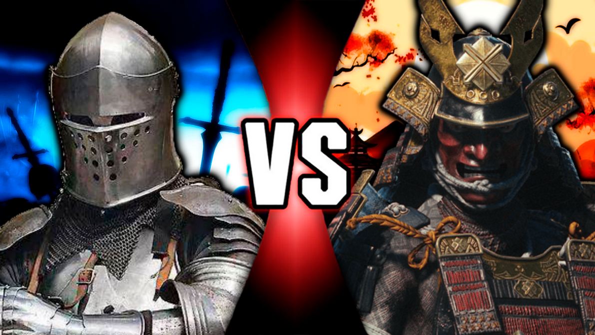 Knight vs Samurai by Randor2000 on DeviantArt