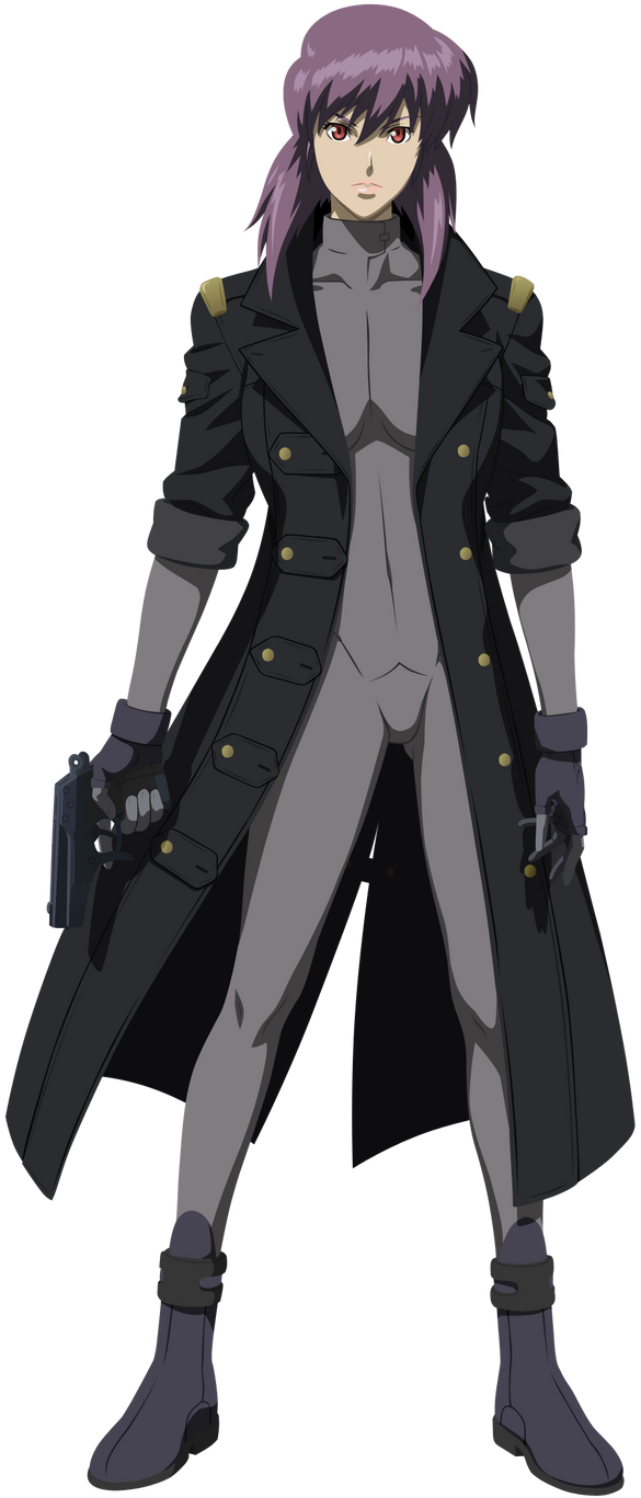 Motoko Kusanagi (Ghost in the Shell) Render by Randor2000 on DeviantArt