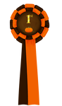 Halloweeny 1st place ribbon by Helsinge