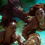 Curious mermaids