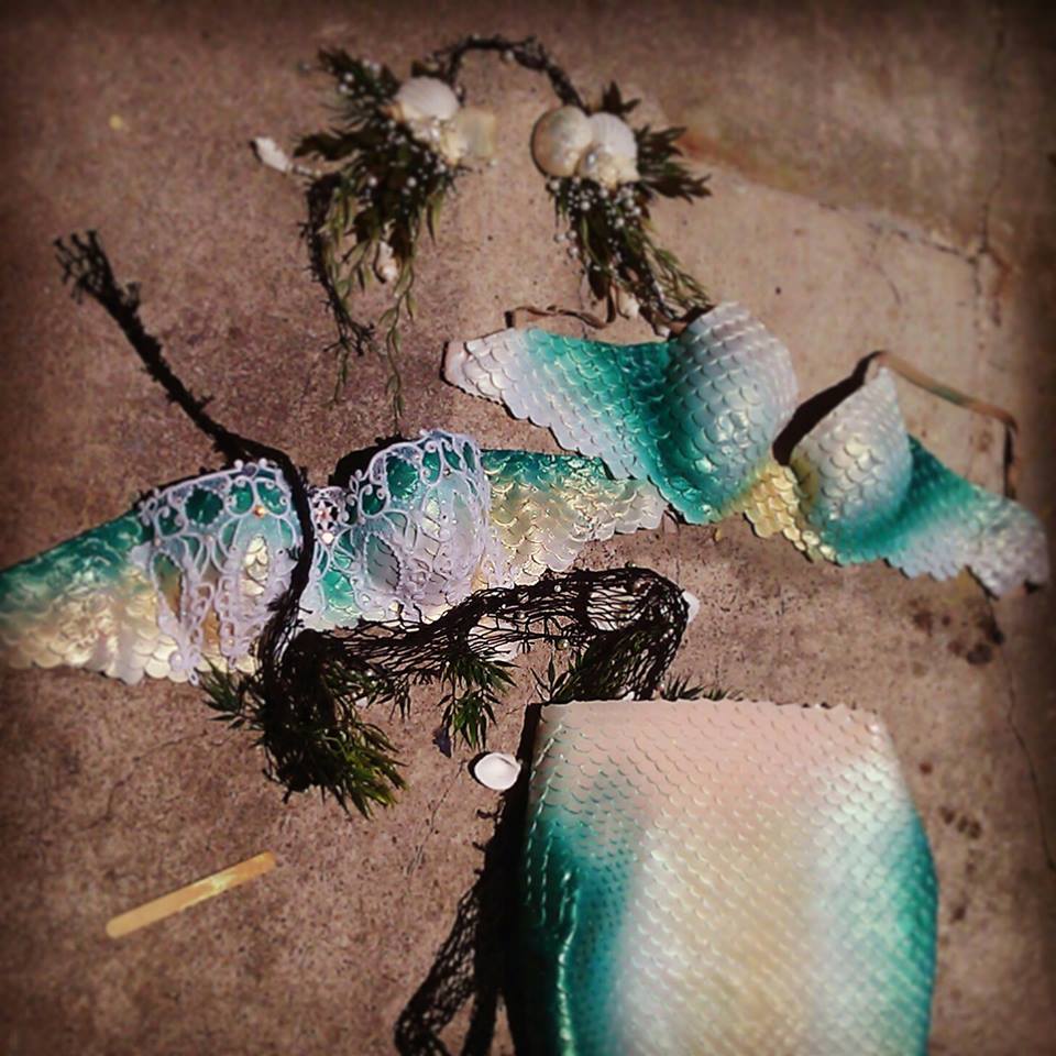 Mermaid Tops and a Tail