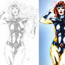 Jean Grey Colors (Deilson) Before and After