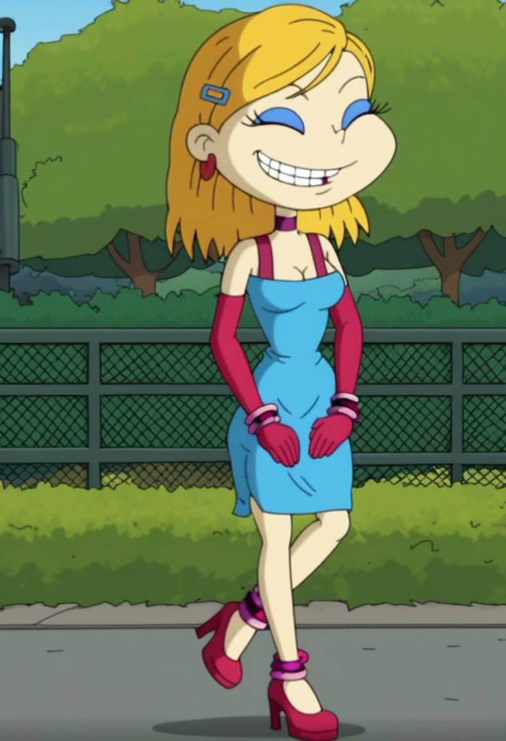 Angelica Pickles from All Grown Up by CH1996ART on DeviantArt