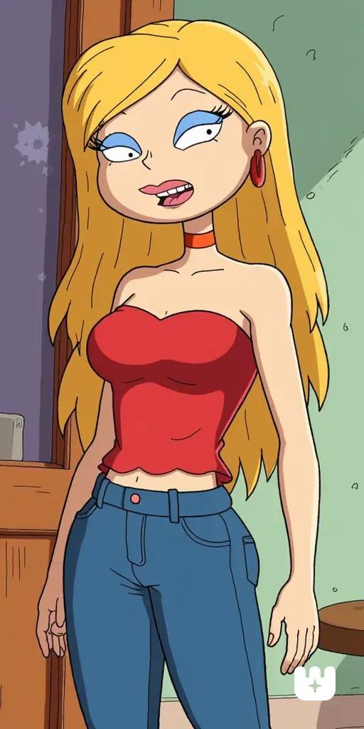Angelica Pickles from All Grown Up by CH1996ART on DeviantArt