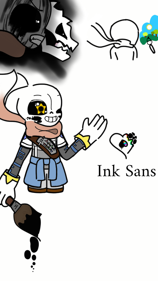 Ink Sans Eye Emotions 8 Images - Ink Sans Vials Color Meaning Ink And Err.....