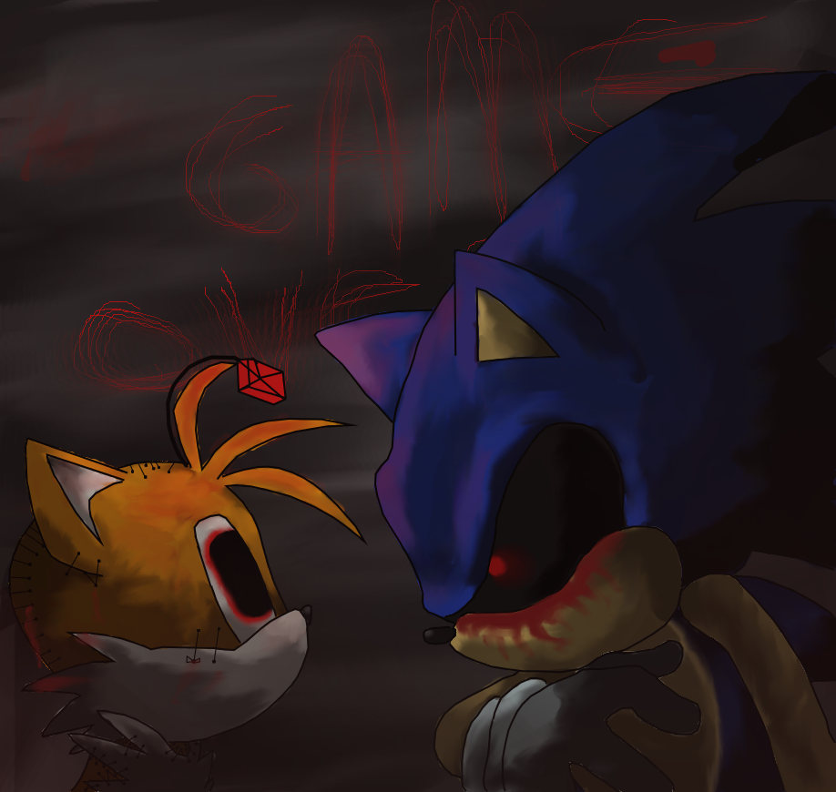 Sonic Exe Vs Tails Doll by sonadow4ever98 on DeviantArt