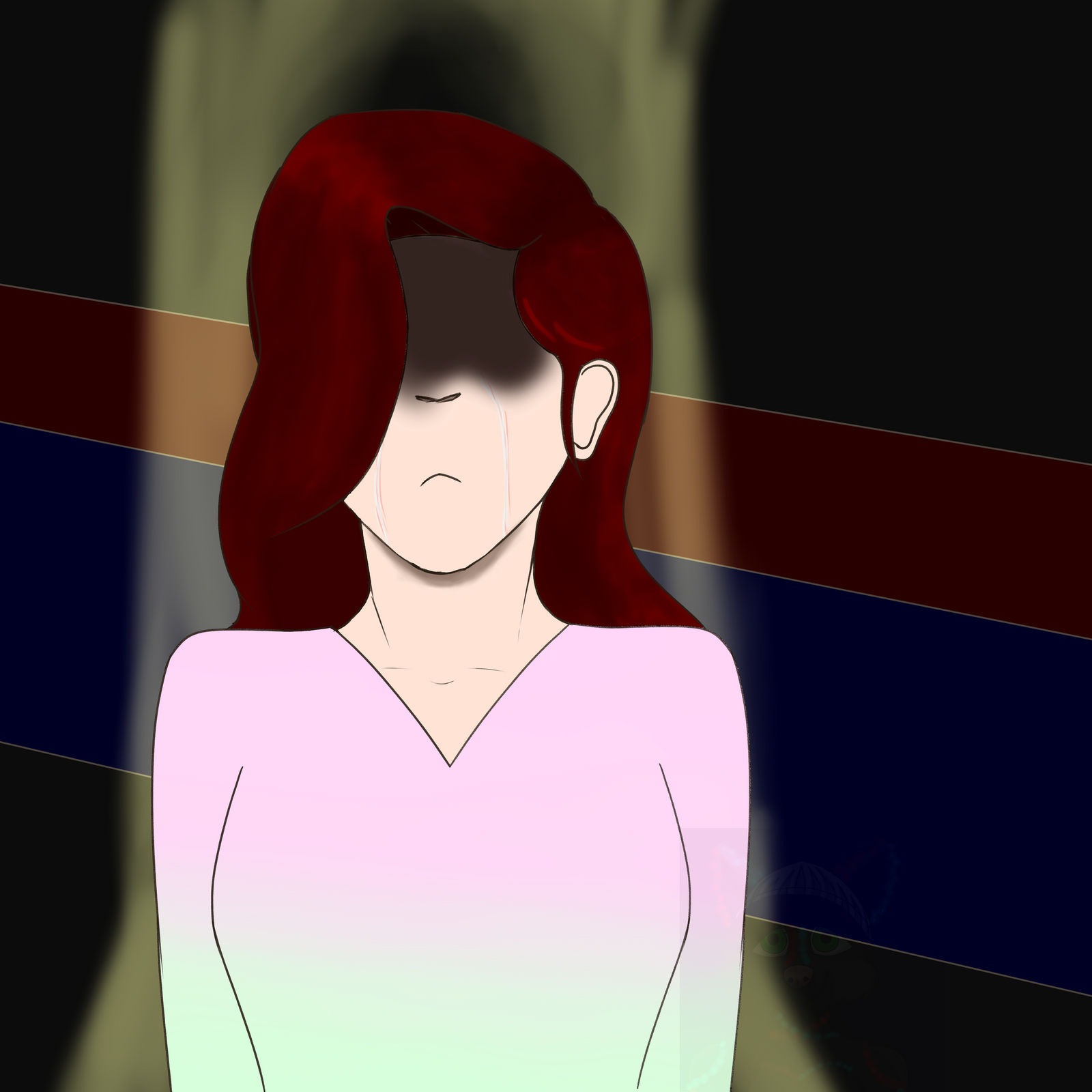 Crying by SatanWolfNightshade on DeviantArt