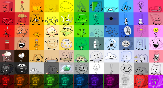 Find the BFB Characters [532] - Roblox