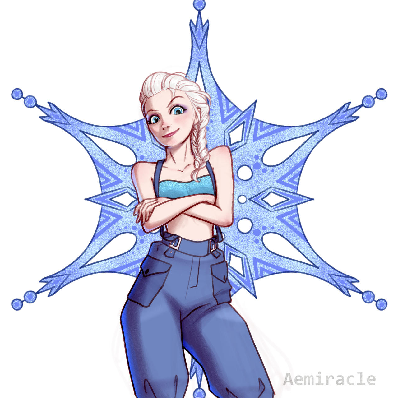 Iron Elsa Deviantart Elsa by Aemiracle on DeviantArt
