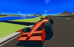 FLATSHADED3D#03 F1 car