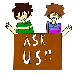 ask dusk tale frisk and chara!!