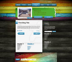 Wood And Color Wordpress Theme