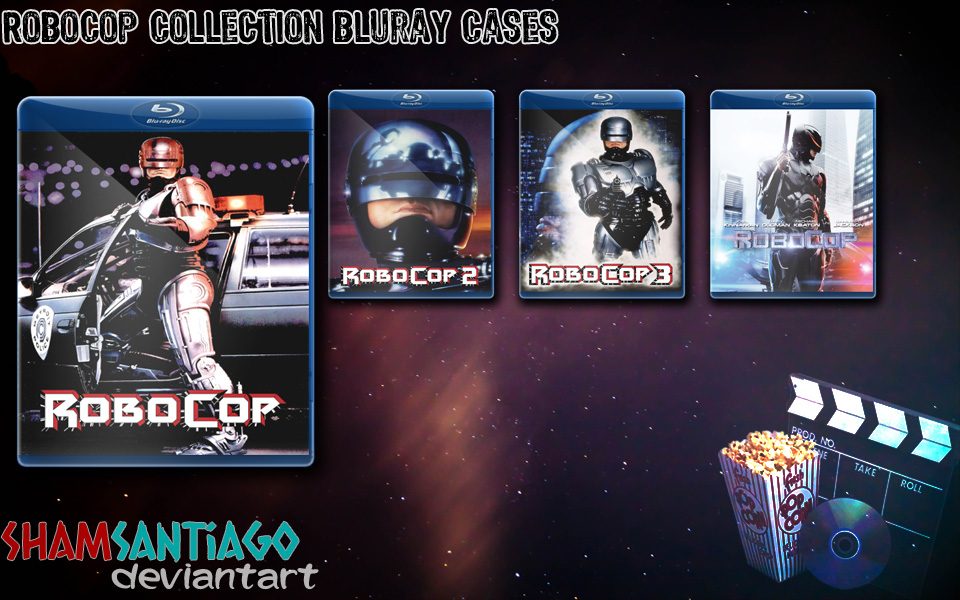 RoboCop Collection Bluray Cases